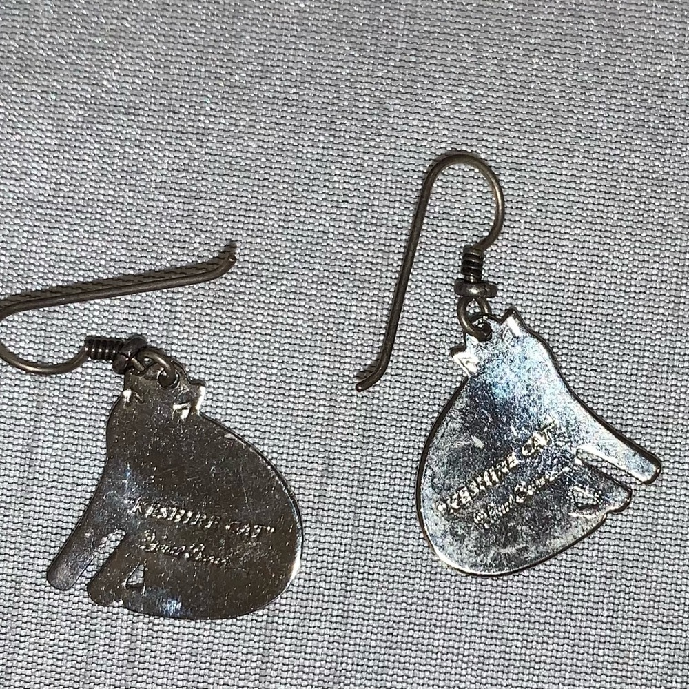 Vintage Laurel Burch Feshire Cat earrings - Picture 10 of 10